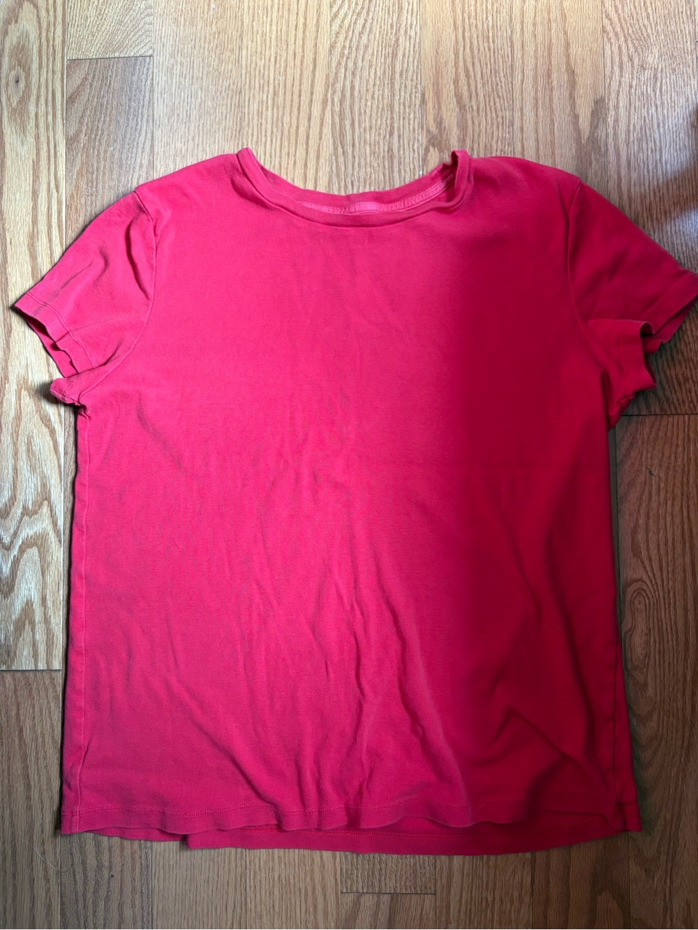 Joe Fresh Red Cotton T-Shirt